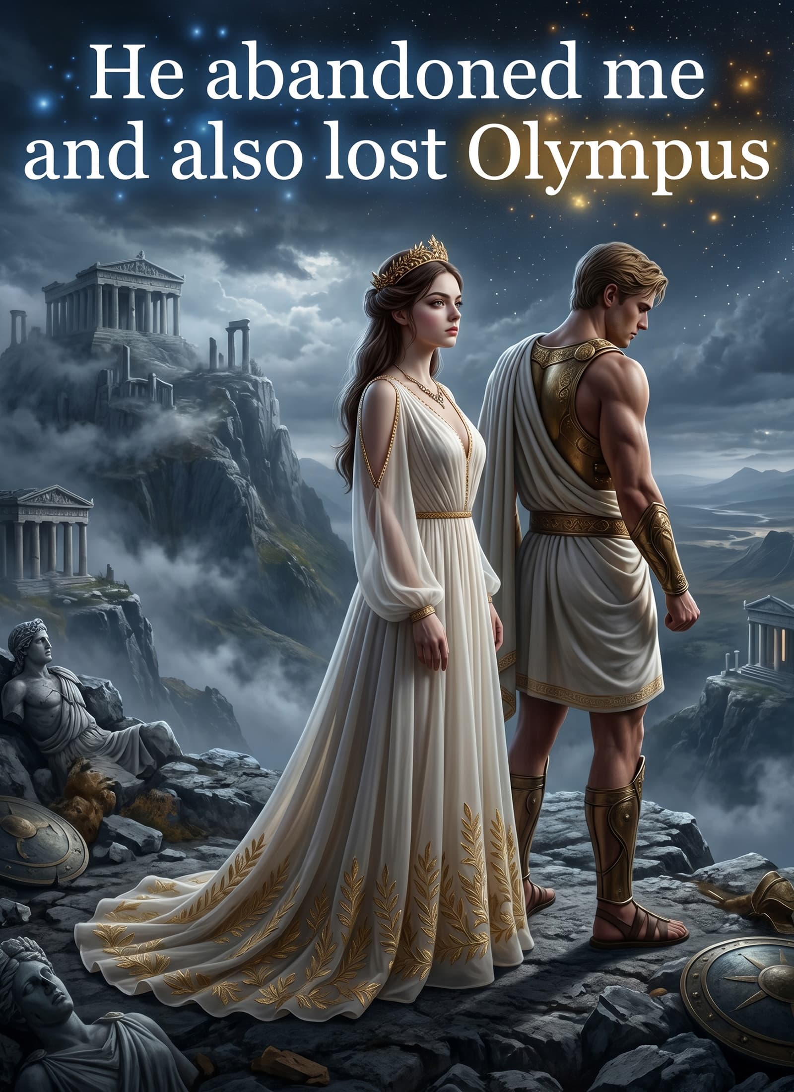 He abandoned me and also lost Olympus.